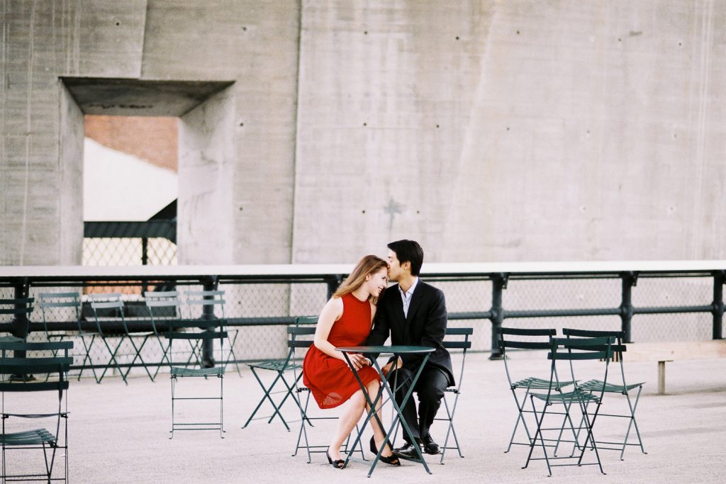 high line engagement portrait session by wendy g photography