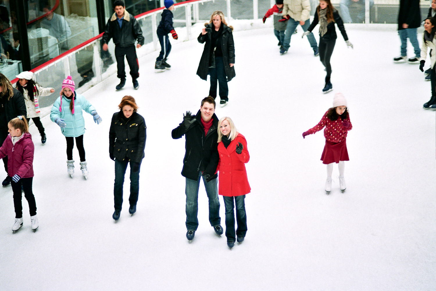reaction to Rockefeller ice rink proposal by wendy g photography