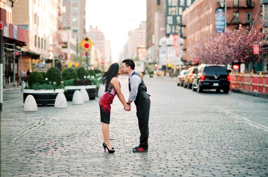 nyc engagement photo Gansevoort